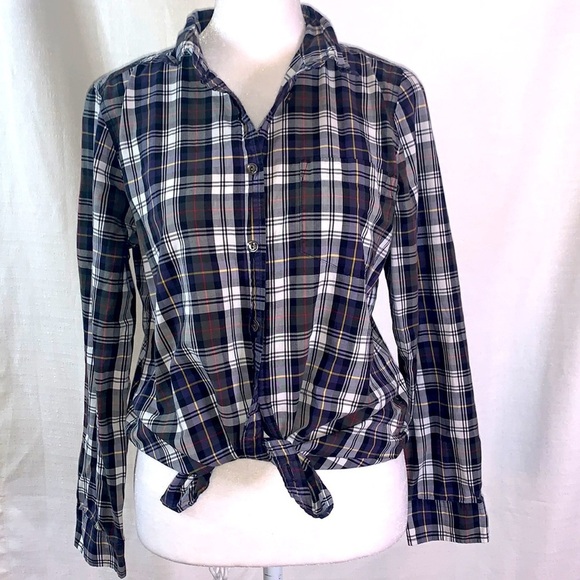 J. Crew Plaid Button Up Collared Shirt - Picture 11 of 11